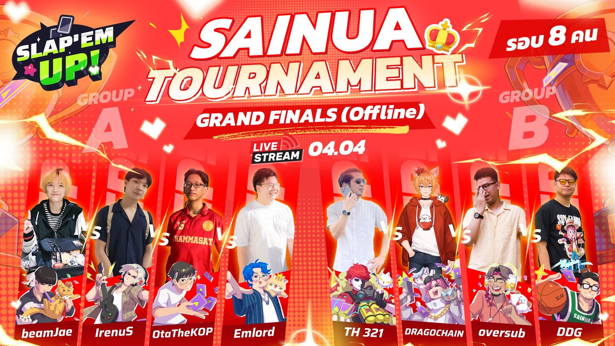 Sainua Tournament Top 8 Finals – Watch Live & Predict the Winner!