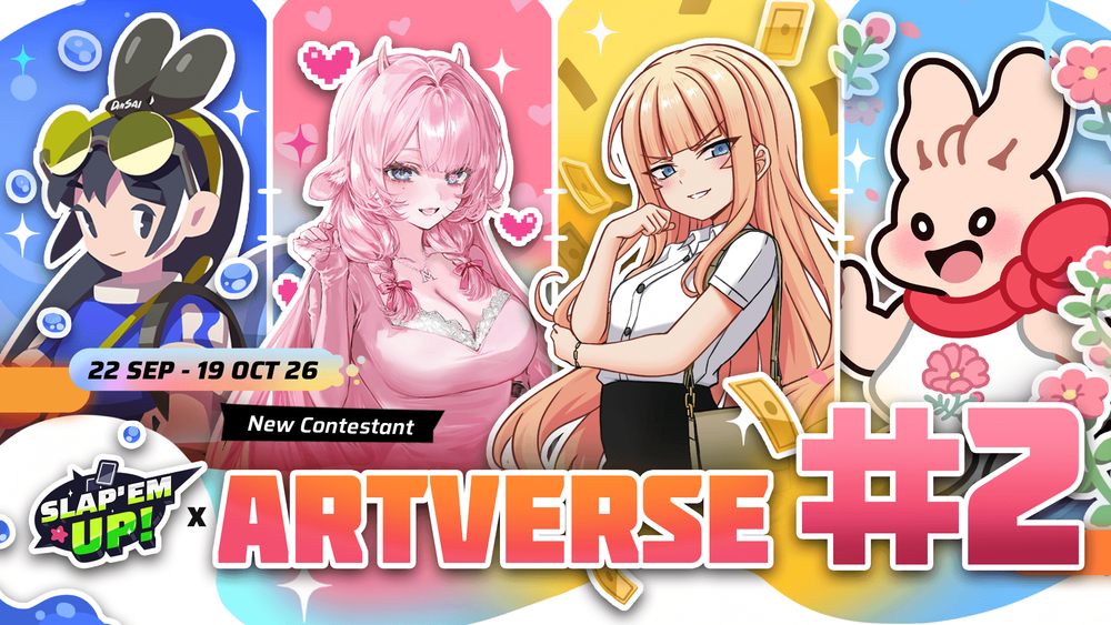 Slap 'em UP! x Artverse #2: Meet 4 New Characters from Thai Artists and Voice Actors