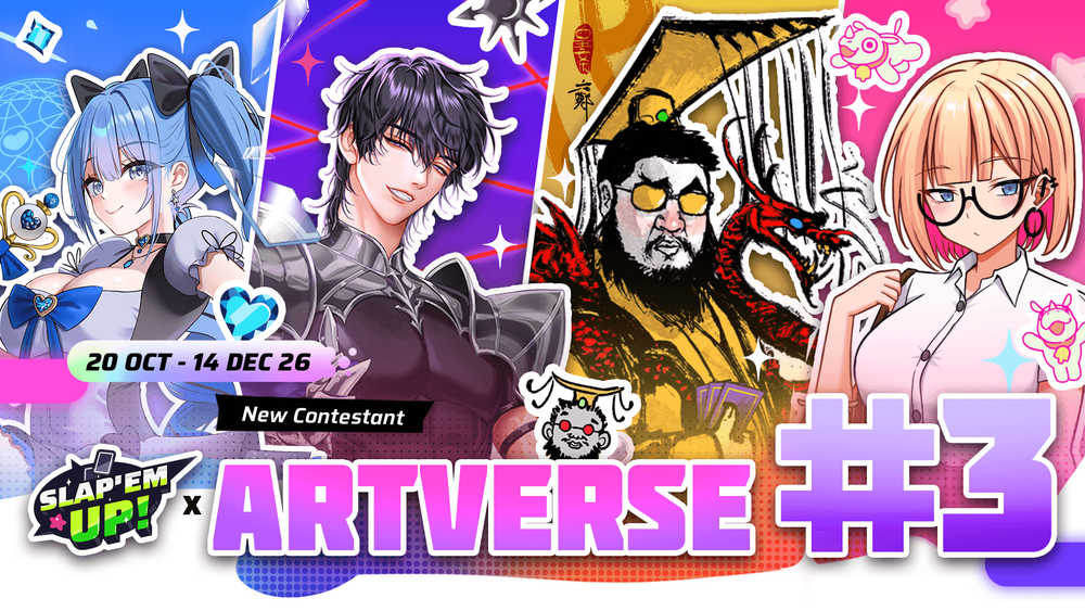Slap 'em UP! x Artverse #3: Meet 4 New Thai-Created Characters & Explore the Halloween Event Shop